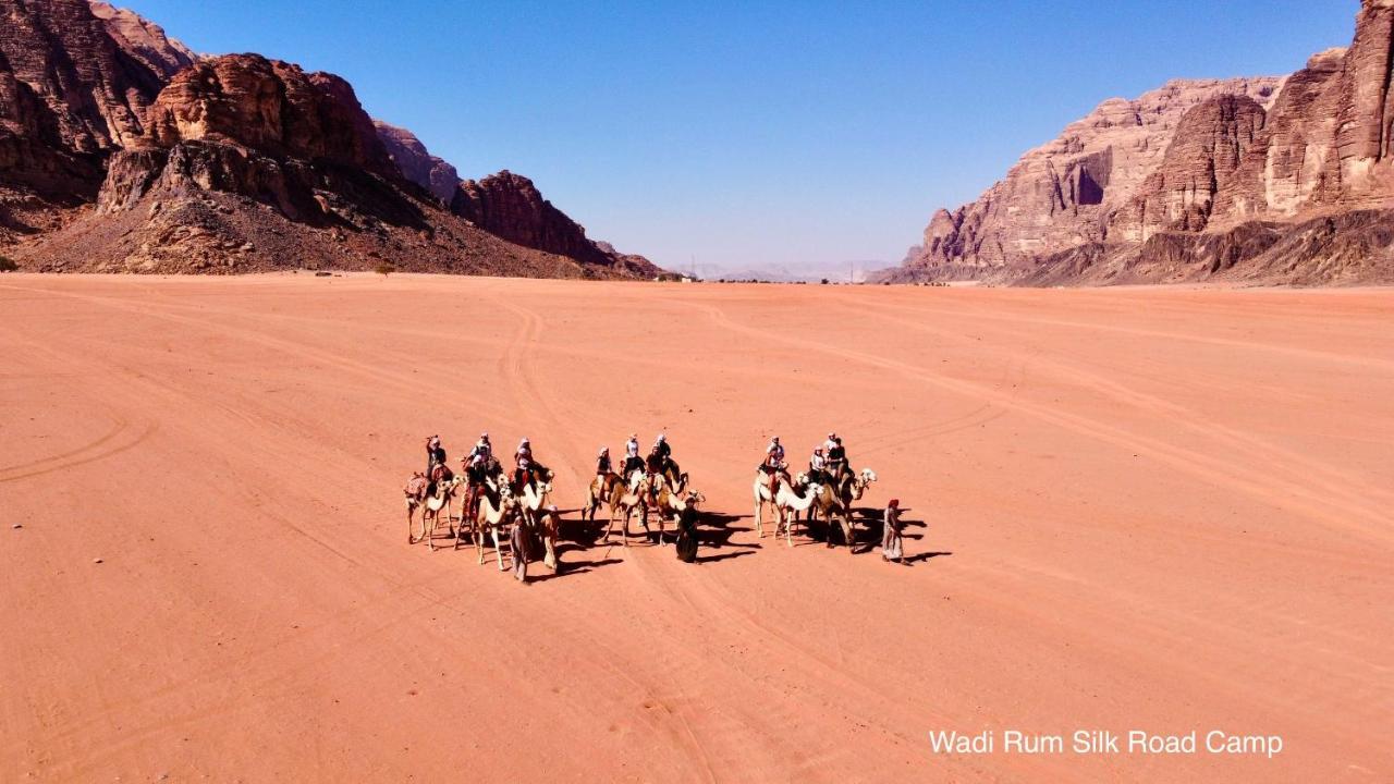 Wadi Rum Silk Road Camp ภายนอก รูปภาพ