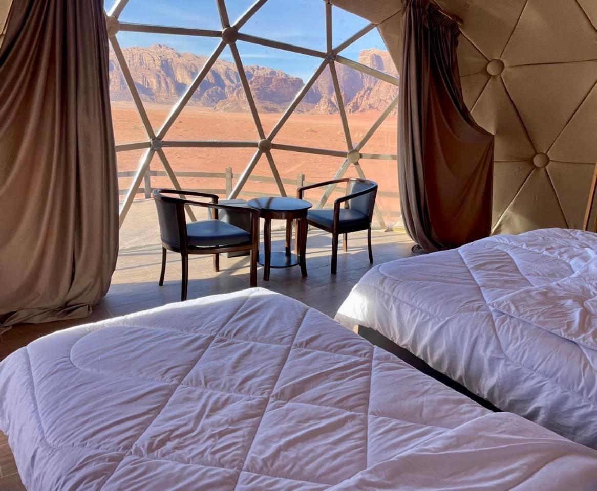 Wadi Rum Silk Road Camp ภายนอก รูปภาพ